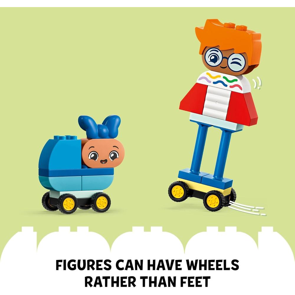 LEGO DUPLO TOWN FIGURAS CON GRANDES EMOCIONES, JUGUETE EDUCATIVO PARA NIÑOS - 5
