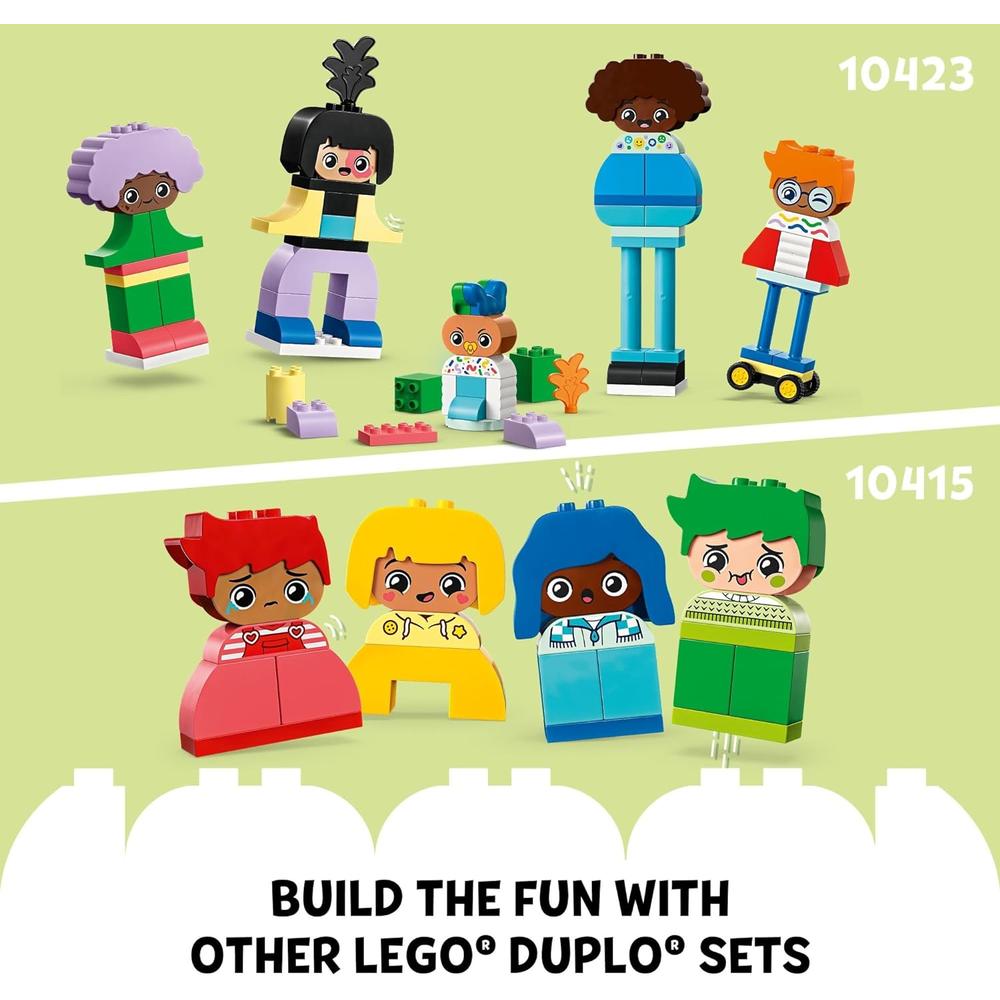 LEGO DUPLO TOWN FIGURAS CON GRANDES EMOCIONES, JUGUETE EDUCATIVO PARA NIÑOS - 6