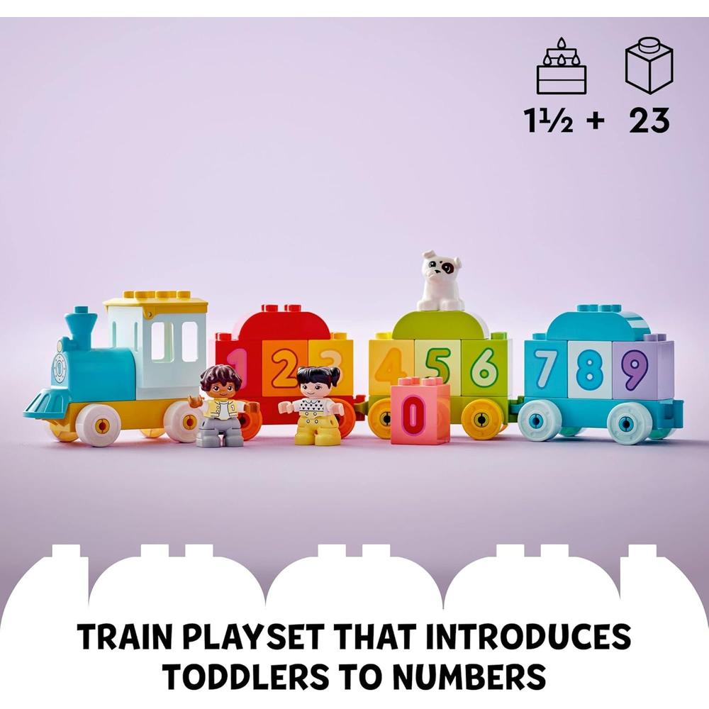 LEGO DUPLO TREN DE NÚMEROS EDUCATIVO JUGUETE SENSORIAL PARA NIÑOS PEQUEÑOS - 2