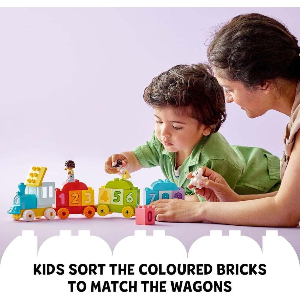 LEGO DUPLO TREN DE NÚMEROS EDUCATIVO JUGUETE SENSORIAL PARA NIÑOS PEQUEÑOS - 3