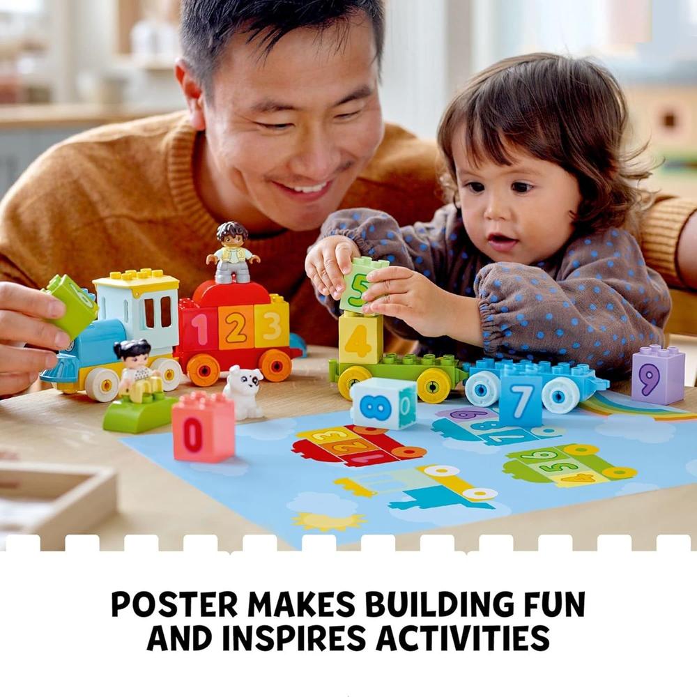 LEGO DUPLO TREN DE NÚMEROS EDUCATIVO JUGUETE SENSORIAL PARA NIÑOS PEQUEÑOS - 6