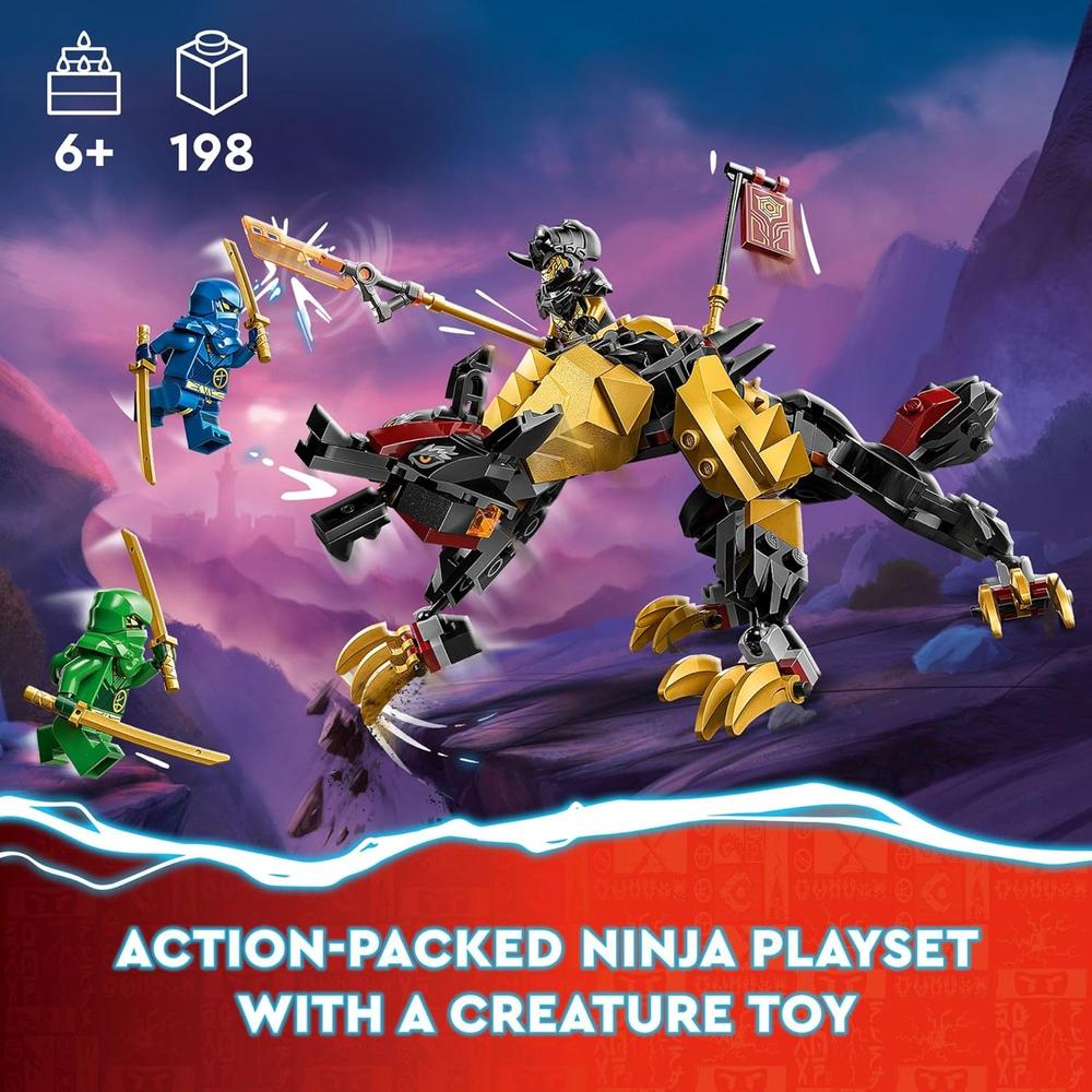 LEGO NINJAGO IMPERIO CAZADOR DE DRAGONES CON 3 MINIFIGURAS Y DRAGONES - 2