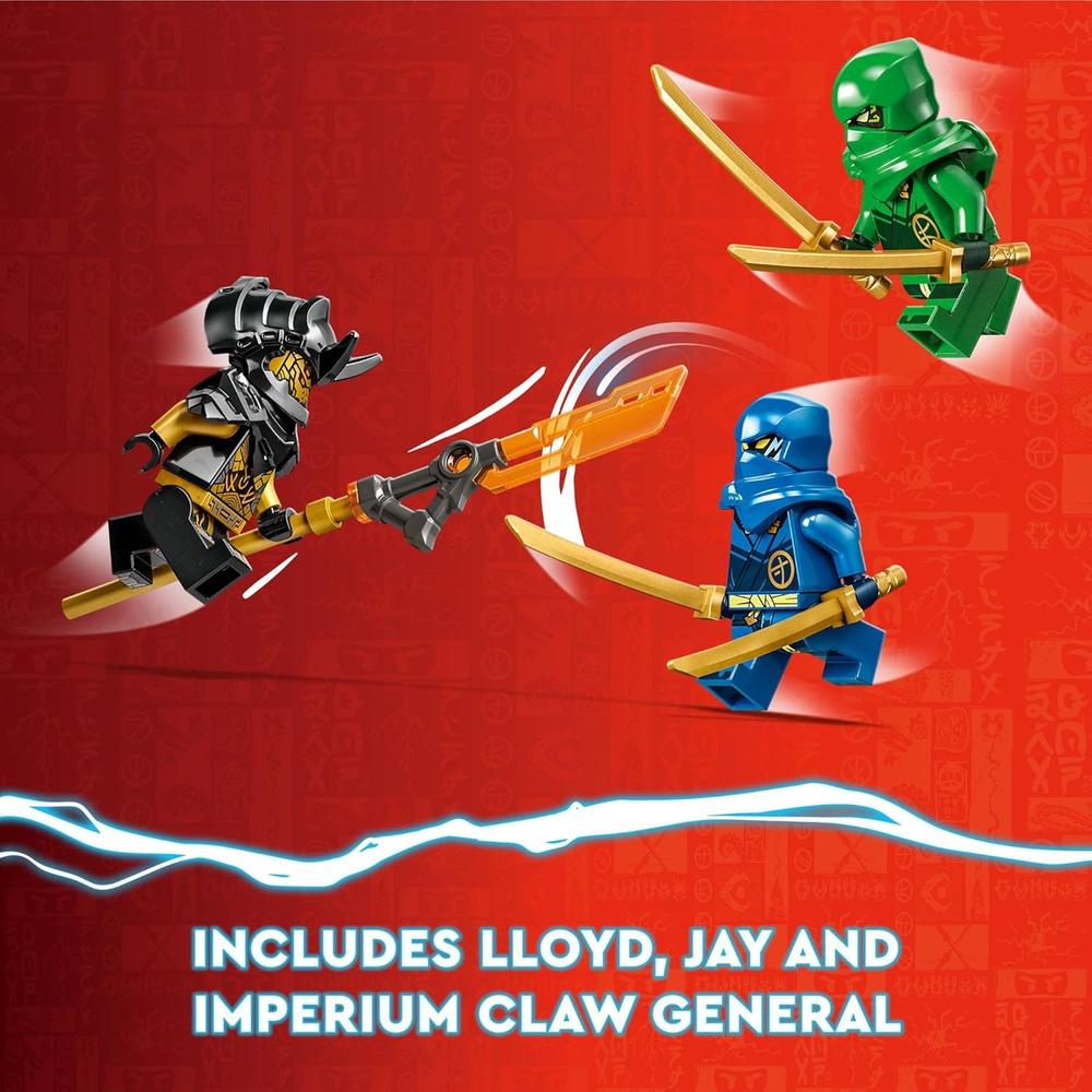 LEGO NINJAGO IMPERIO CAZADOR DE DRAGONES CON 3 MINIFIGURAS Y DRAGONES - 4