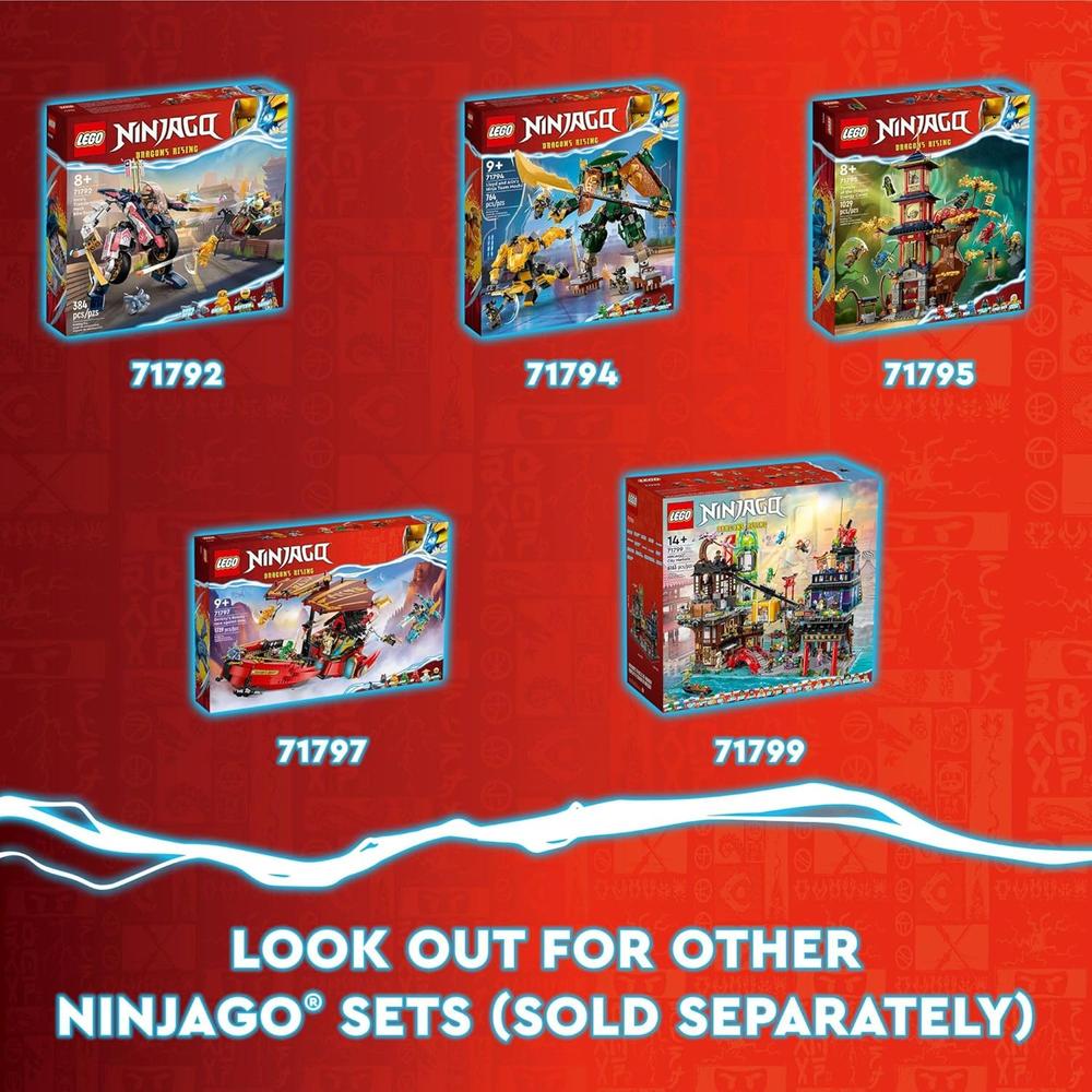 LEGO NINJAGO IMPERIO CAZADOR DE DRAGONES CON 3 MINIFIGURAS Y DRAGONES - 6