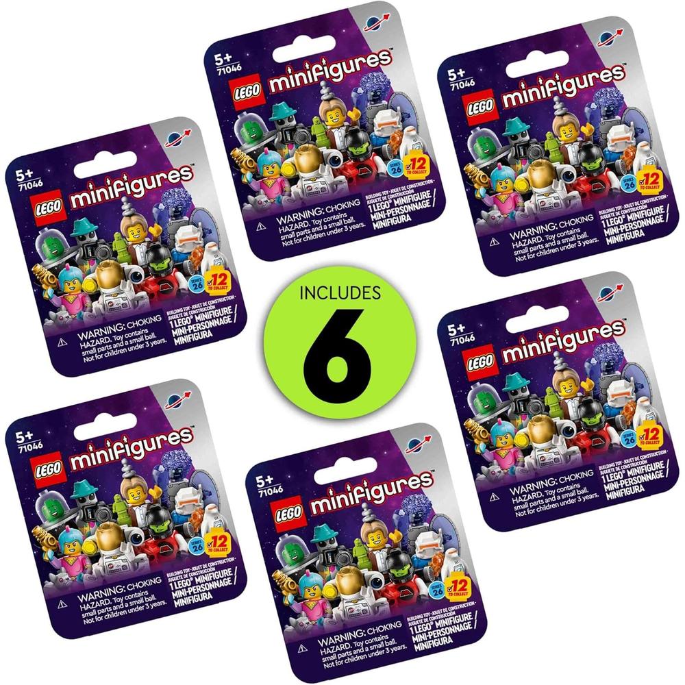 LEGO MINIFIGURAS SERIE 26 ESPACIO, PAQUETE DE 6 COLECCIONABLES - 2