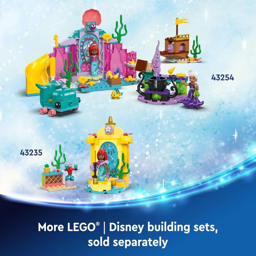ESCENARIO MUSICAL DE LA PRINCESA ARIEL DE LEGO DISNEY CON 2 PERSONAJES - 6