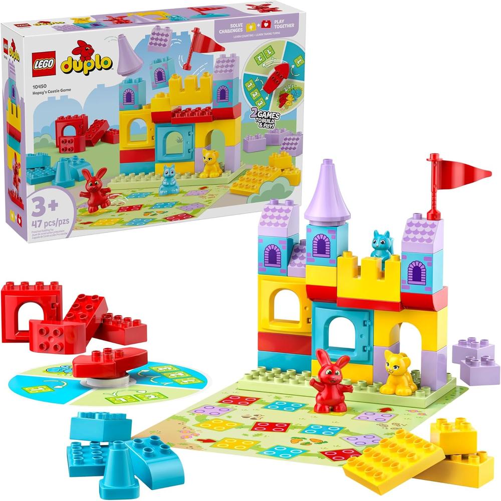 LEGO DUPLO CASTILLO DE HOPSY, CONSTRUCCIÓN Y JUEGO EDUCATIVO PARA NIÑOS - 1