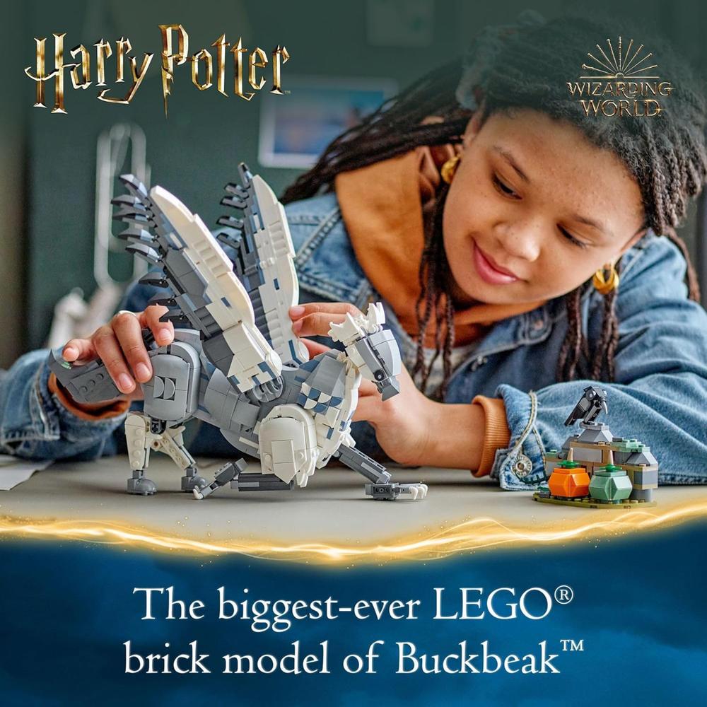 LEGO HARRY POTTER BUCKBEAK EL HIPOGRIFO, JUGUETE DE CONSTRUCCIÓN Y EXHIBICIÓN - 2