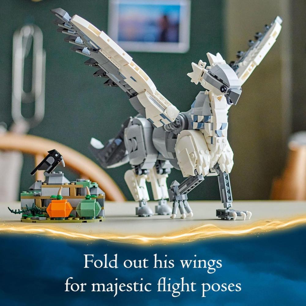 LEGO HARRY POTTER BUCKBEAK EL HIPOGRIFO, JUGUETE DE CONSTRUCCIÓN Y EXHIBICIÓN - 3