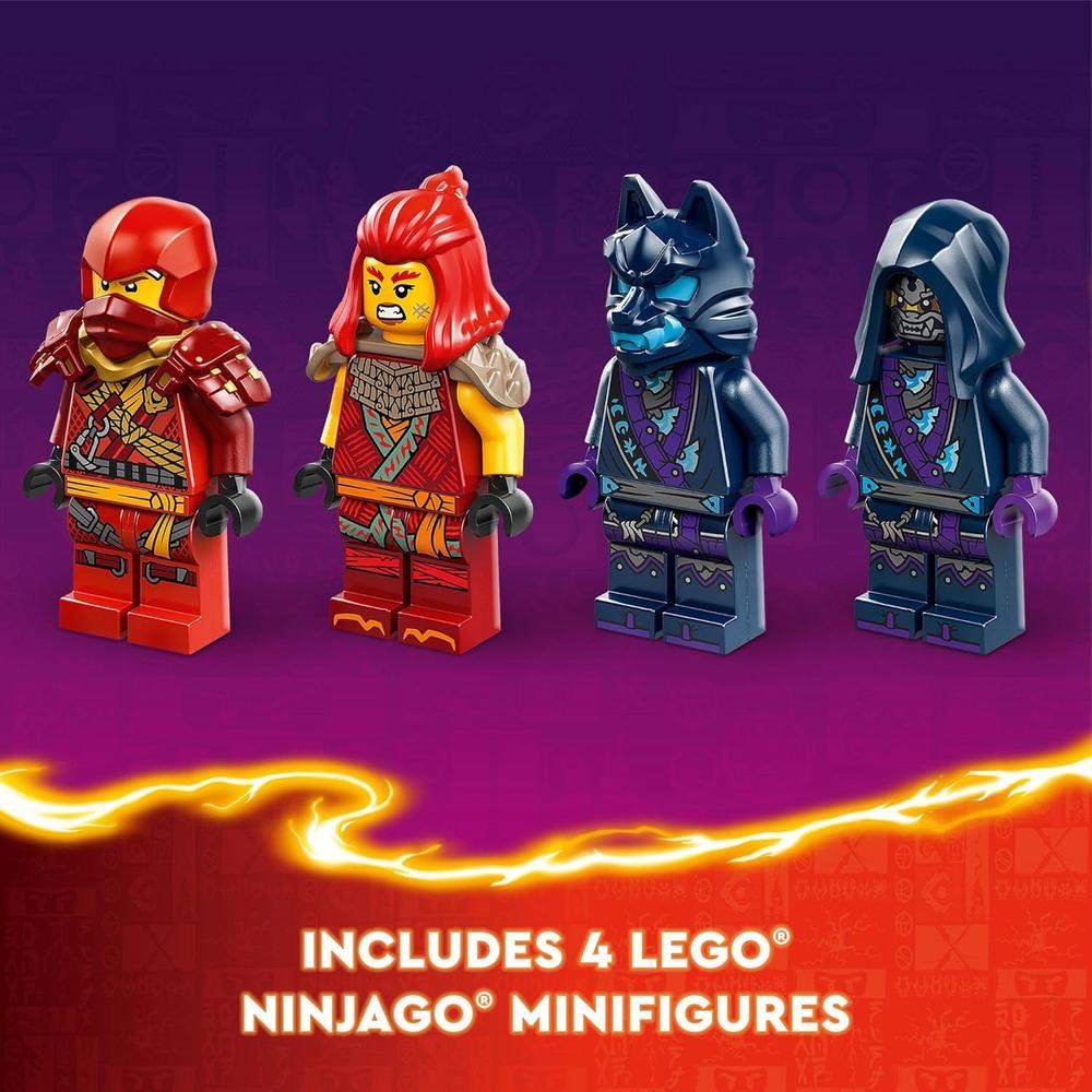 LEGO NINJAGO KAI'S SOURCE DRAGON BATTLE CON 4 FIGURAS NINJA - 6