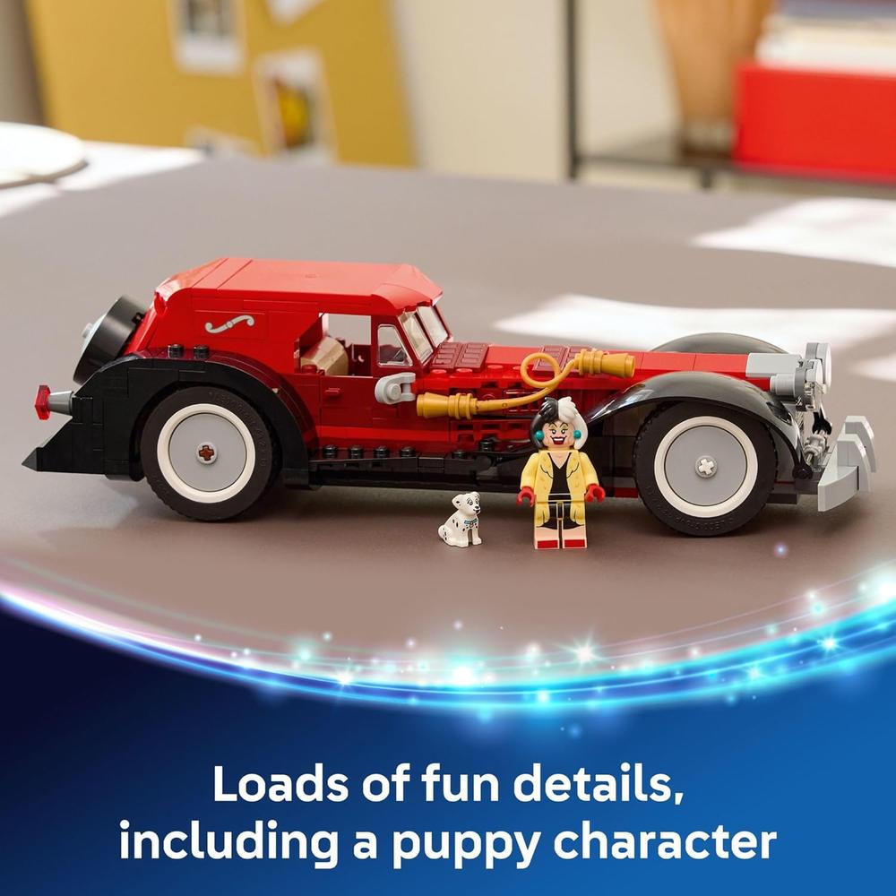 LEGO DISNEY COCHE DE CRUELLA DE VIL, 101 DÁLMATAS, SET DE CONSTRUCCIÓN - 3