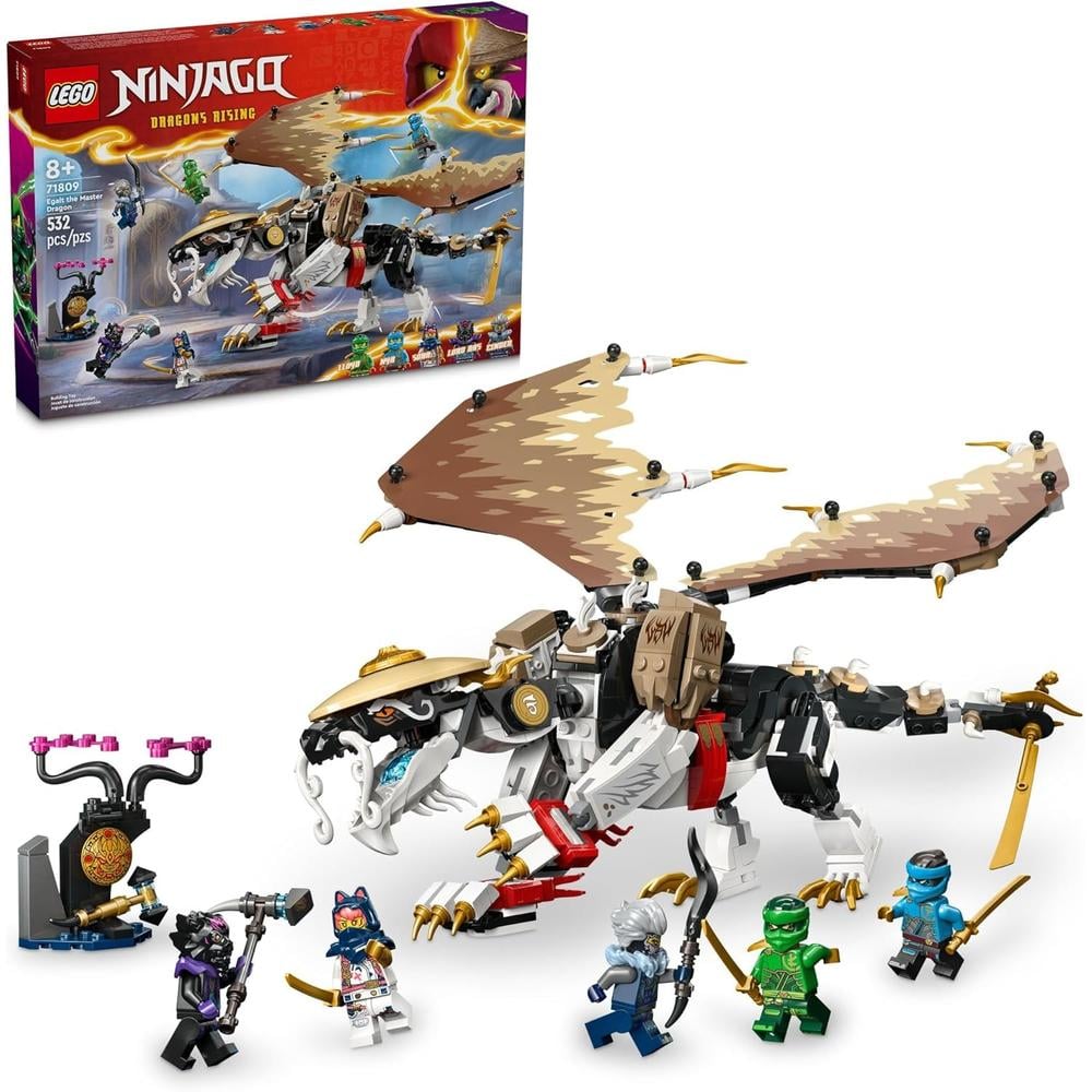 LEGO NINJAGO EGALT, EL DRAGÓN MAESTRO CON 5 MINIFIGURAS NINJA - 1