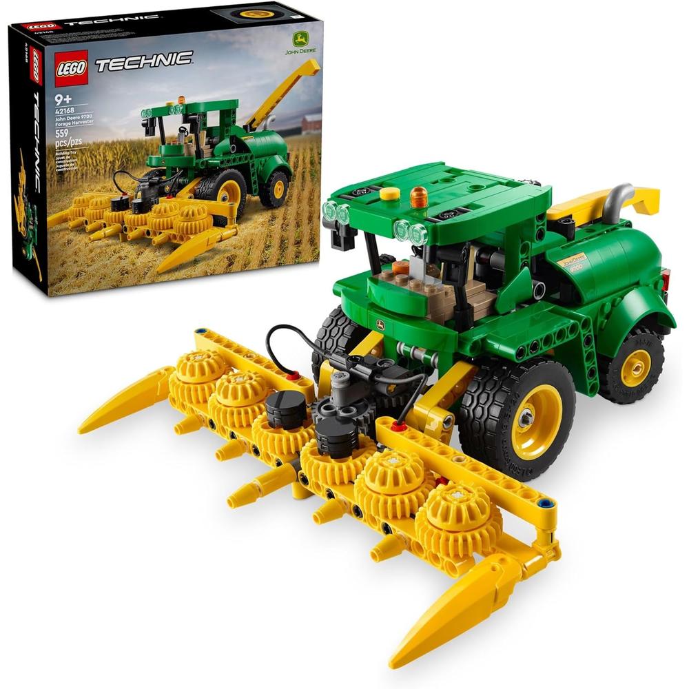 LEGO TECHNIC TRACTOR COSECHADOR JOHN DEERE 9700, JUGUETE AGRÍCOLA PARA NIÑOS - 1