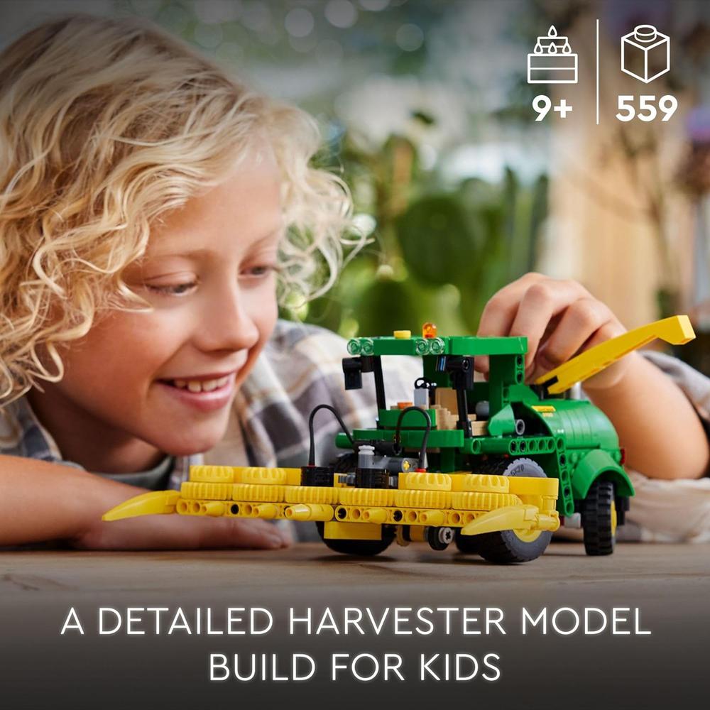 LEGO TECHNIC TRACTOR COSECHADOR JOHN DEERE 9700, JUGUETE AGRÍCOLA PARA NIÑOS - 2