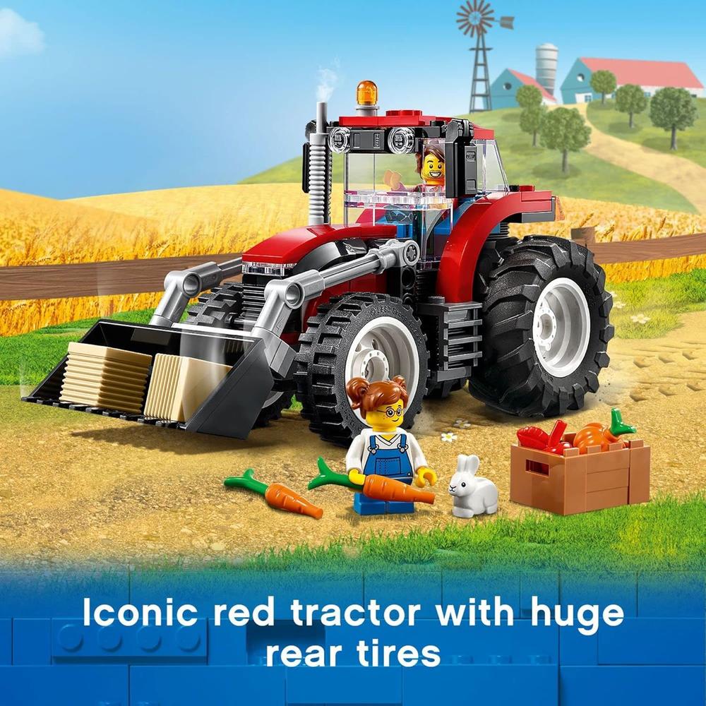 LEGO CITY GRAN TRACTOR VEHÍCULO DE CONSTRUCCIÓN INFANTIL CON ACCESORIOS - 3