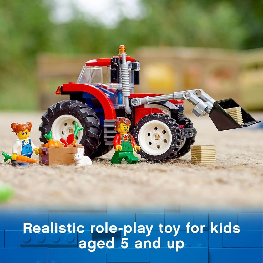 LEGO CITY GRAN TRACTOR VEHÍCULO DE CONSTRUCCIÓN INFANTIL CON ACCESORIOS - 6