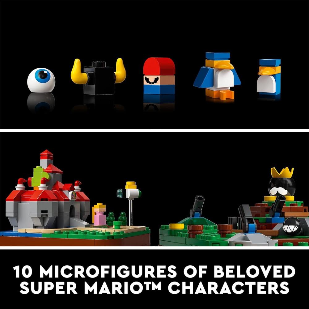 LEGO SUPER MARIO SET CON BLOQUES DE INTERROGACIÓN 4 NIVELES Y 10 MINIFIGURAS - 4