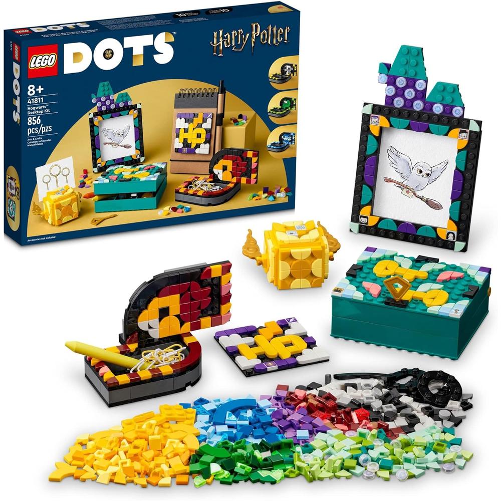LEGO DOTS ESCRITORIO HOGWARTS SET CREATIVO DE MANUALIDADES HARRY POTTER - 1