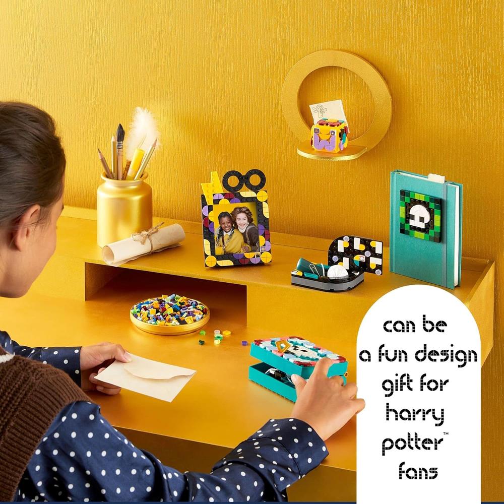 LEGO DOTS ESCRITORIO HOGWARTS SET CREATIVO DE MANUALIDADES HARRY POTTER - 6