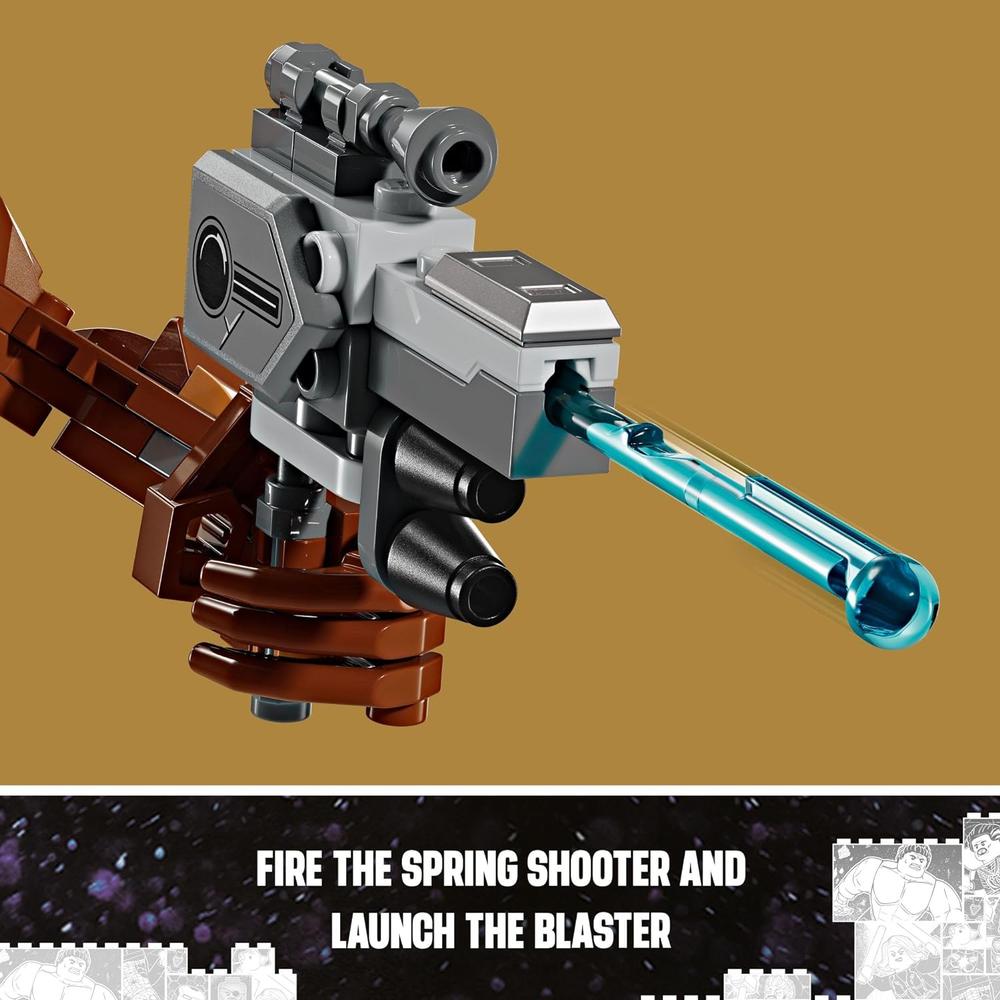 LEGO MARVEL ROCKET Y BABY GROOT, FIGURA DE ACCIÓN PARA JUGAR Y EXHIBIR - 4