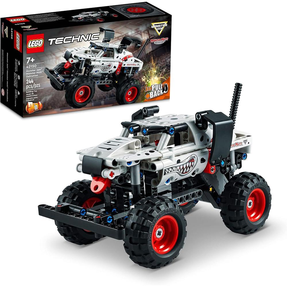 LEGO TECHNIC MONSTER JAM MONSTER MUTT DÁLMATA CAMIÓN 2 EN 1 CON RETROCESO - 1