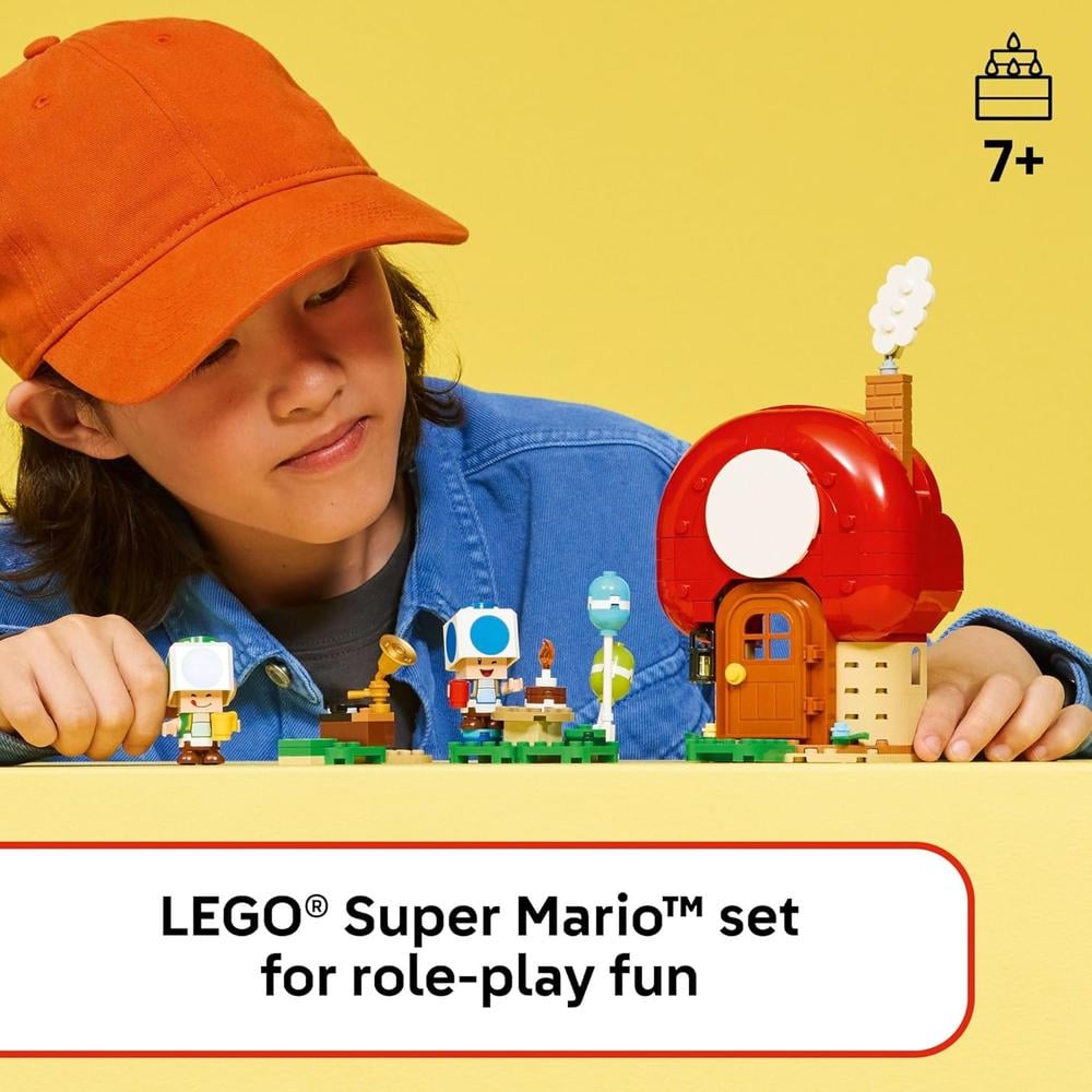 LEGO SUPER MARIO PARTY EN CASA DE TOAD, SET DE CONSTRUCCIÓN CON FIGURAS - 2