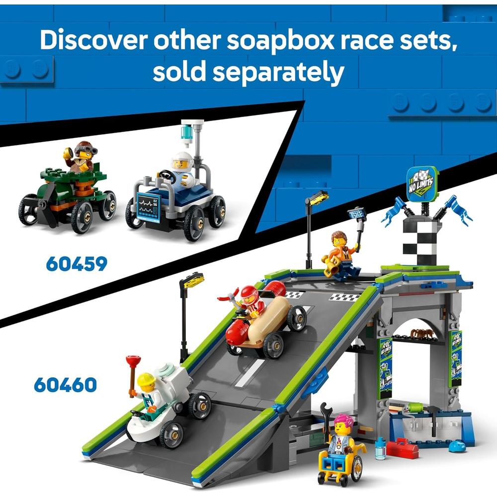 LEGO CITY PIZZA VS. CAMIÓN DE BOMBEROS, INCLUYE MINIFIGURAS DE CHEF Y BOMBERO - 6