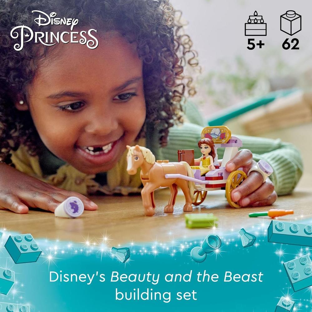 LEGO DISNEY PRINCESS BELLA: CARRUAJE CON MINIMUÑECA, REGALO DE CUENTO 5+ - 2