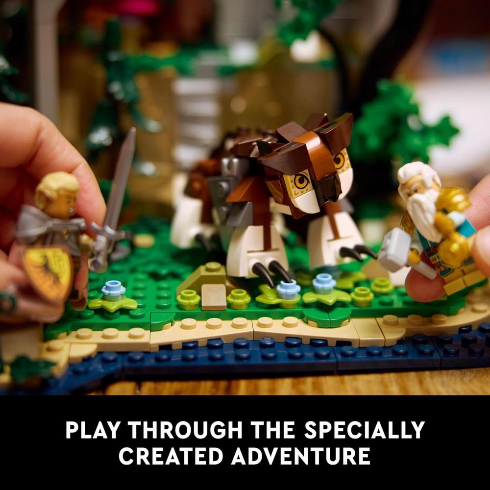 LEGO IDEAS CALABOZOS Y DRAGONES, CUENTO DEL DRAGÓN ROJO, SET PARA ADULTOS - 6