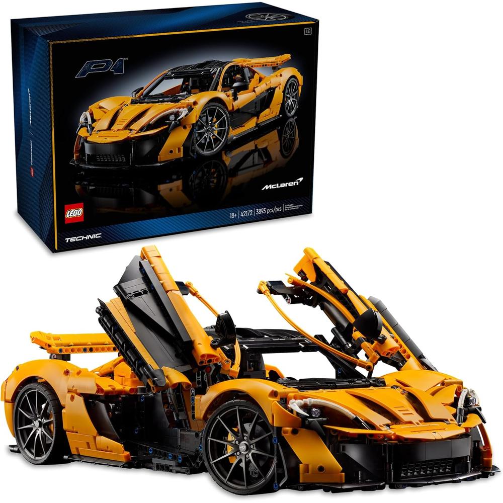 LEGO TECHNIC MCLAREN P1 HYPERCAR, MODELO COLECCIONABLE DE COCHE DE CARRERAS - 1