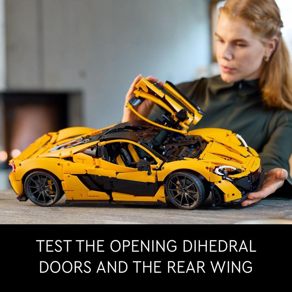 LEGO TECHNIC MCLAREN P1 HYPERCAR, MODELO COLECCIONABLE DE COCHE DE CARRERAS - 5