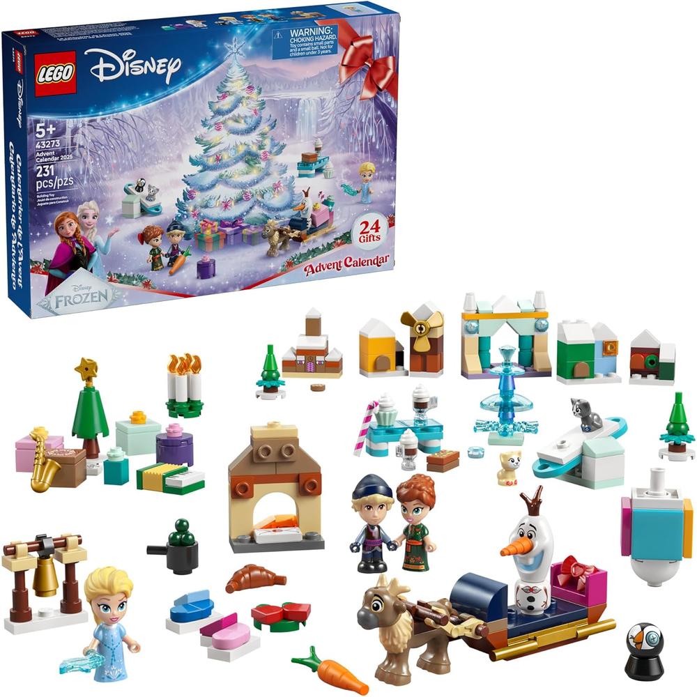 CALENDARIO DE ADVIENTO LEGO DISNEY FROZEN 2025, JUEGO Y SORPRESAS - 1