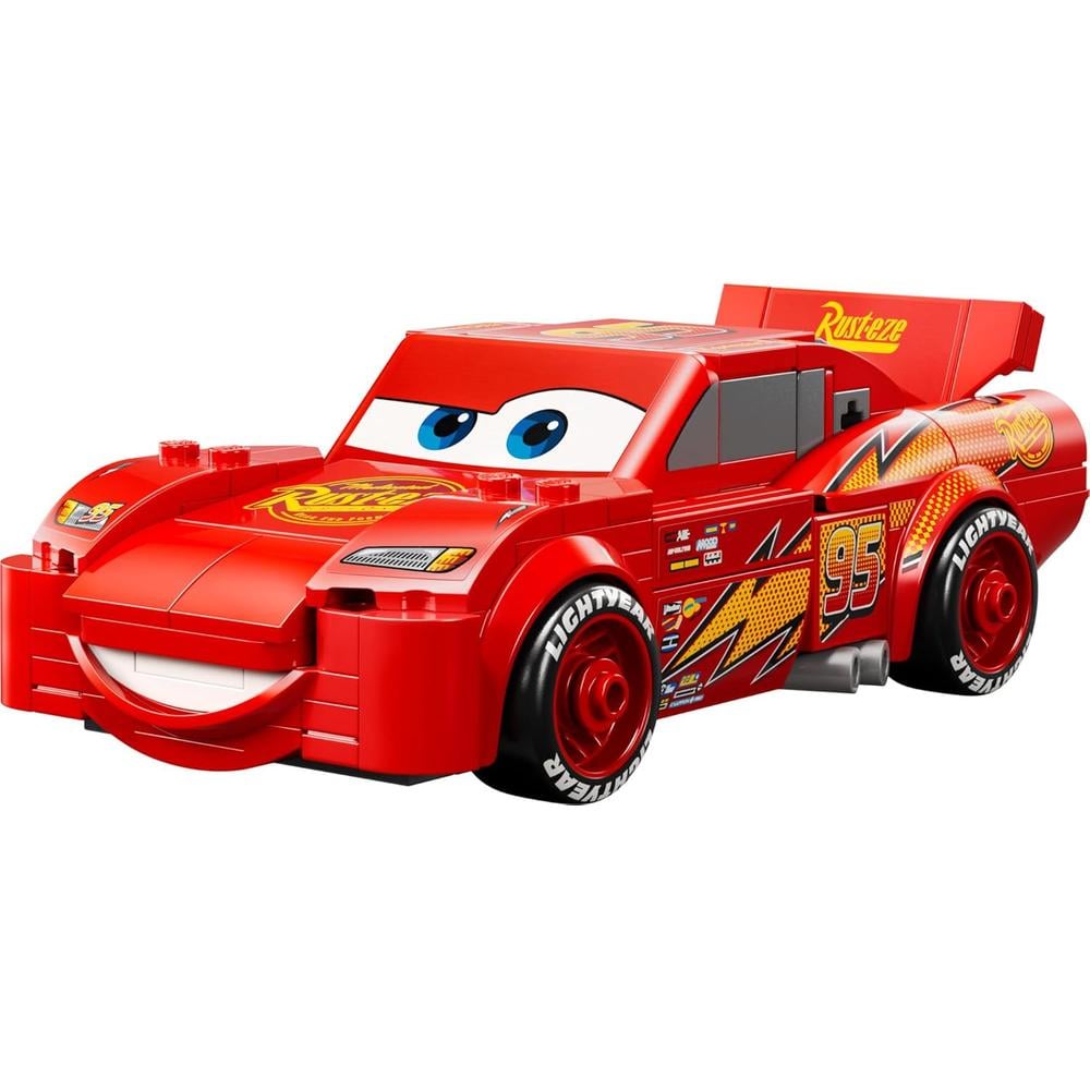 LEGO SPEED CHAMPIONS RAYO MCQUEEN, COCHE DE CARRERAS Y BLOQUES DE CONSTRUCCIÓN - 4