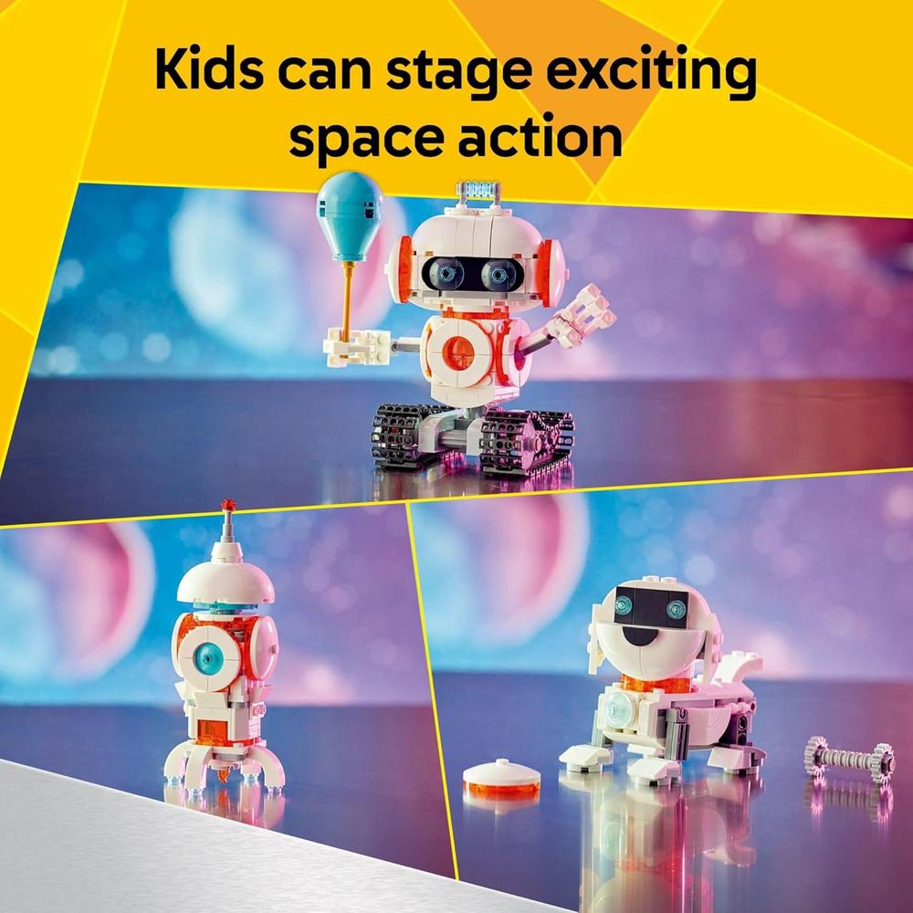 LEGO CREATOR 3 EN 1 ROBOT ESPACIAL, OPCIONES ROBOT, NAVE O PERRO - 3
