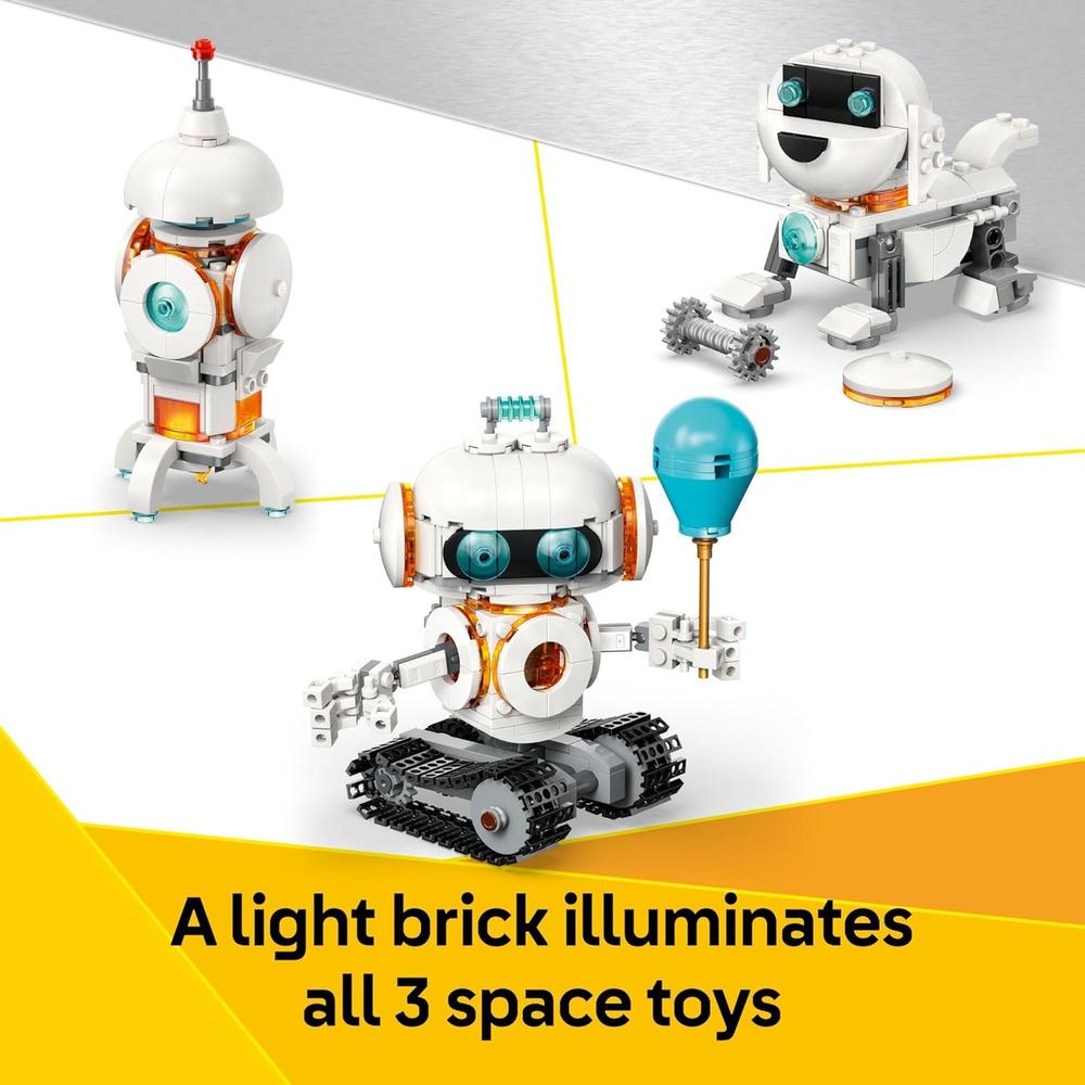 LEGO CREATOR 3 EN 1 ROBOT ESPACIAL, OPCIONES ROBOT, NAVE O PERRO - 4