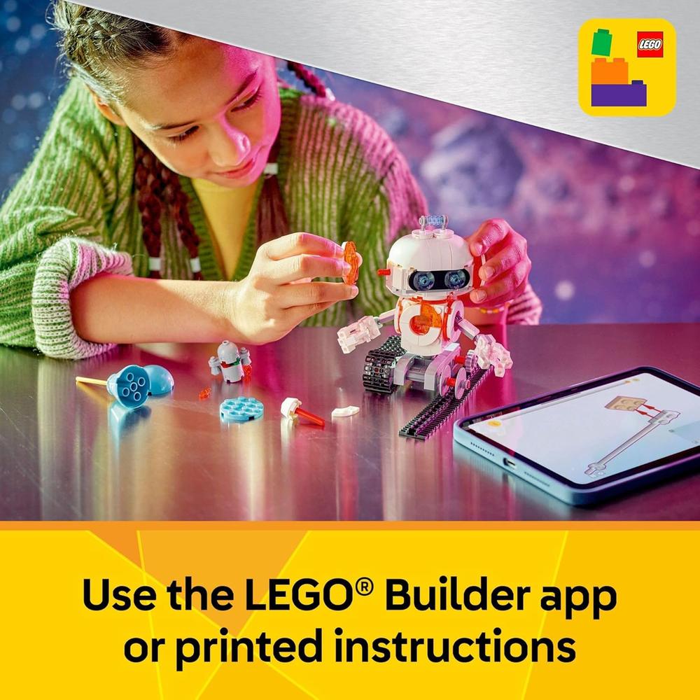 LEGO CREATOR 3 EN 1 ROBOT ESPACIAL, OPCIONES ROBOT, NAVE O PERRO - 6