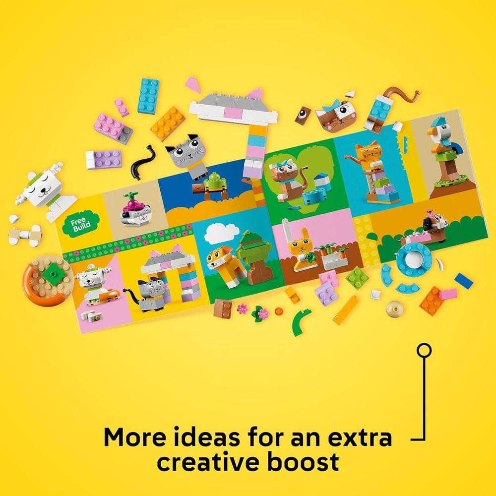 LEGO CLASSIC MASCOTAS CREATIVAS, BLOQUES PARA CONSTRUIR ANIMALES PARA NIÑOS - 5