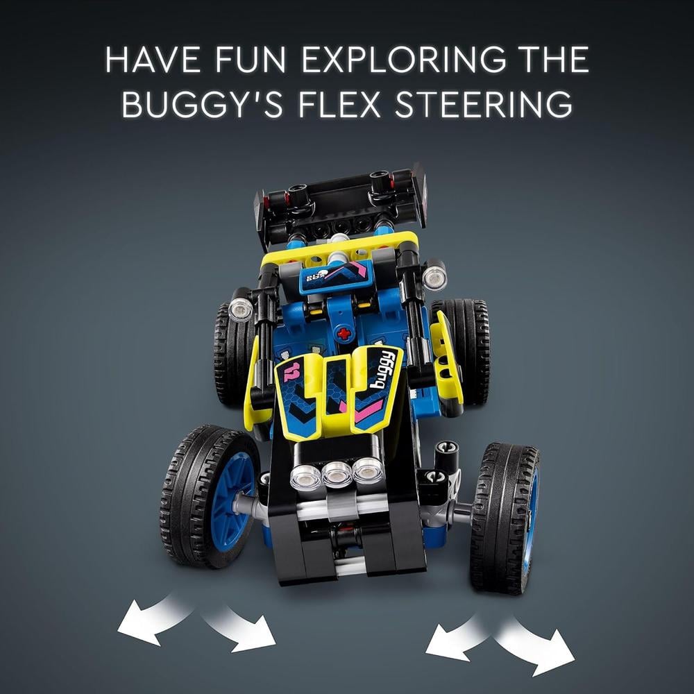 LEGO TECHNIC BUGGY DE CARRERAS TODOTERRENO, JUGUETE DE CONSTRUCCIÓN PARA NIÑOS - 3