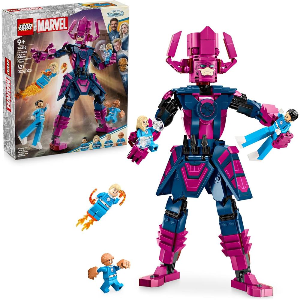 LEGO MARVEL LOS CUATRO FANTÁSTICOS VS GALACTUS CON 4 MINIFIGURAS - 1