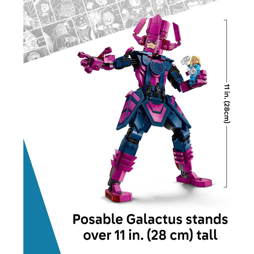 LEGO MARVEL LOS CUATRO FANTÁSTICOS VS GALACTUS CON 4 MINIFIGURAS - 6