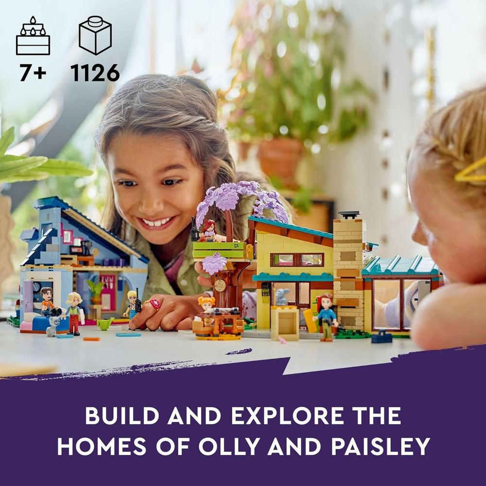 LEGO FRIENDS CASA DE MUÑECAS DE OLLY Y PAISLEY CON 5 MINIFIGURAS - 2