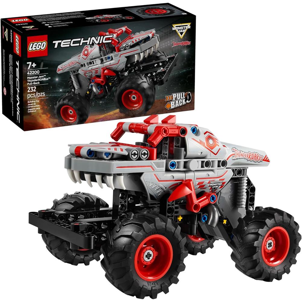 LEGO TECHNIC MONSTER JAM THUNDERROARUS, CAMIÓN MONSTRUO CON RETROCESO - 1