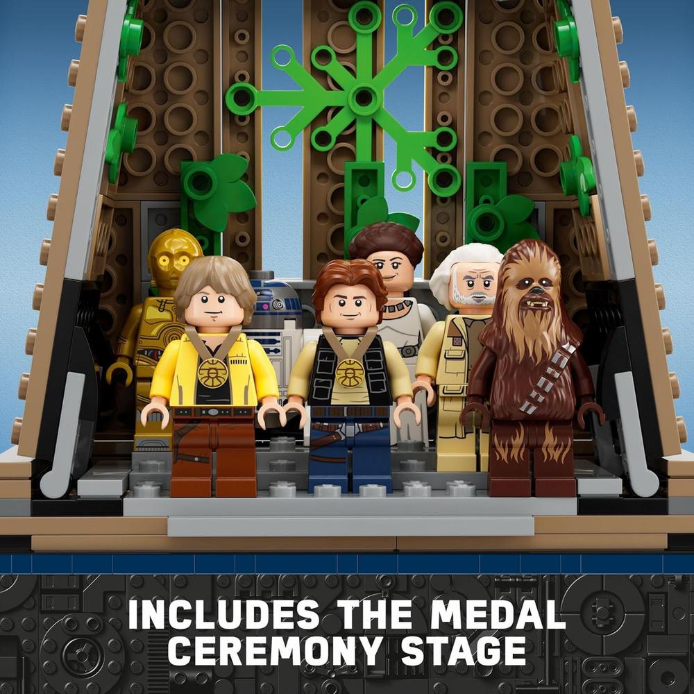 LEGO STAR WARS BASE REBELDE DE YAVIN 4 SET DE JUEGO CON CAZA ALA-Y, SALA DE MANDO Y 12 FIGURAS - 3