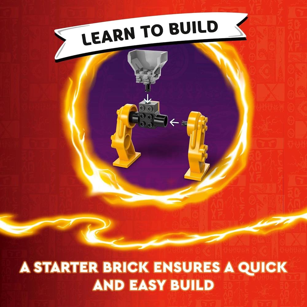 LEGO NINJAGO MECH DE BATALLA DE ARIN, JUGUETE NINJA PARA NIÑOS - 5