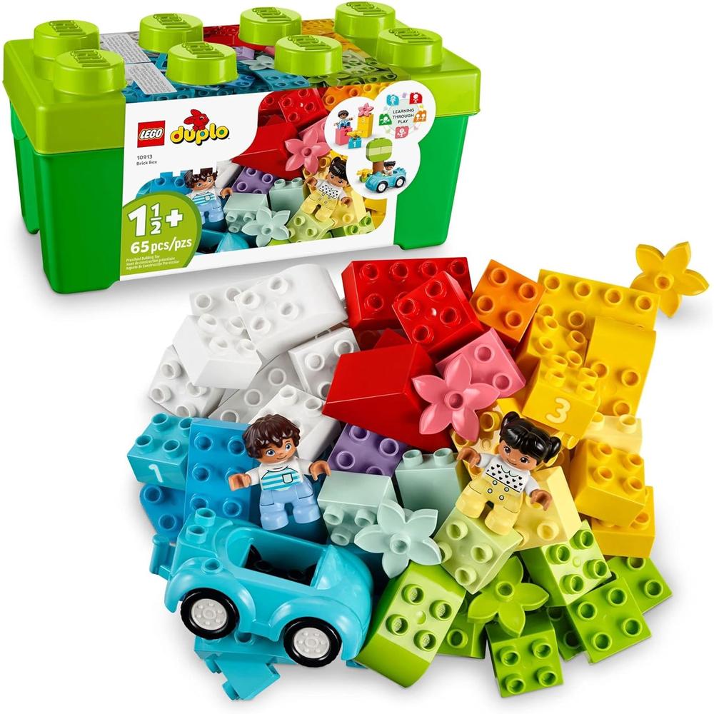 LEGO DUPLO CLASSIC BRICK CAJA DE BLOQUES APILABLES EDUCATIVOS PARA NIÑOS - 1
