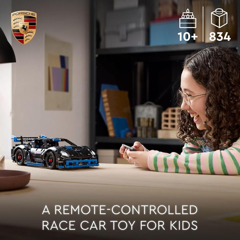 LEGO TECHNIC PORSCHE GT4 E-PERFORMANCE, COCHE DE CARRERAS TELEDIRIGIDO DE LUJO - 2
