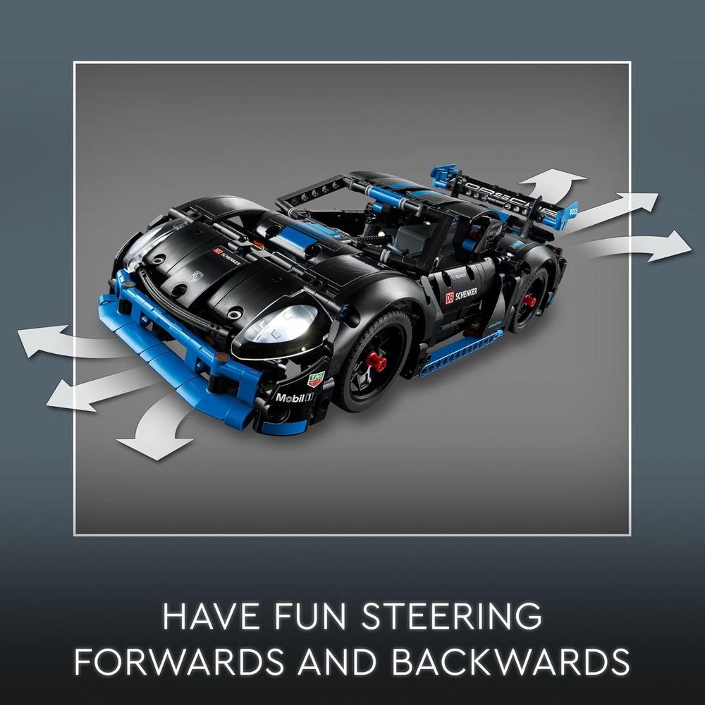 LEGO TECHNIC PORSCHE GT4 E-PERFORMANCE, COCHE DE CARRERAS TELEDIRIGIDO DE LUJO - 5