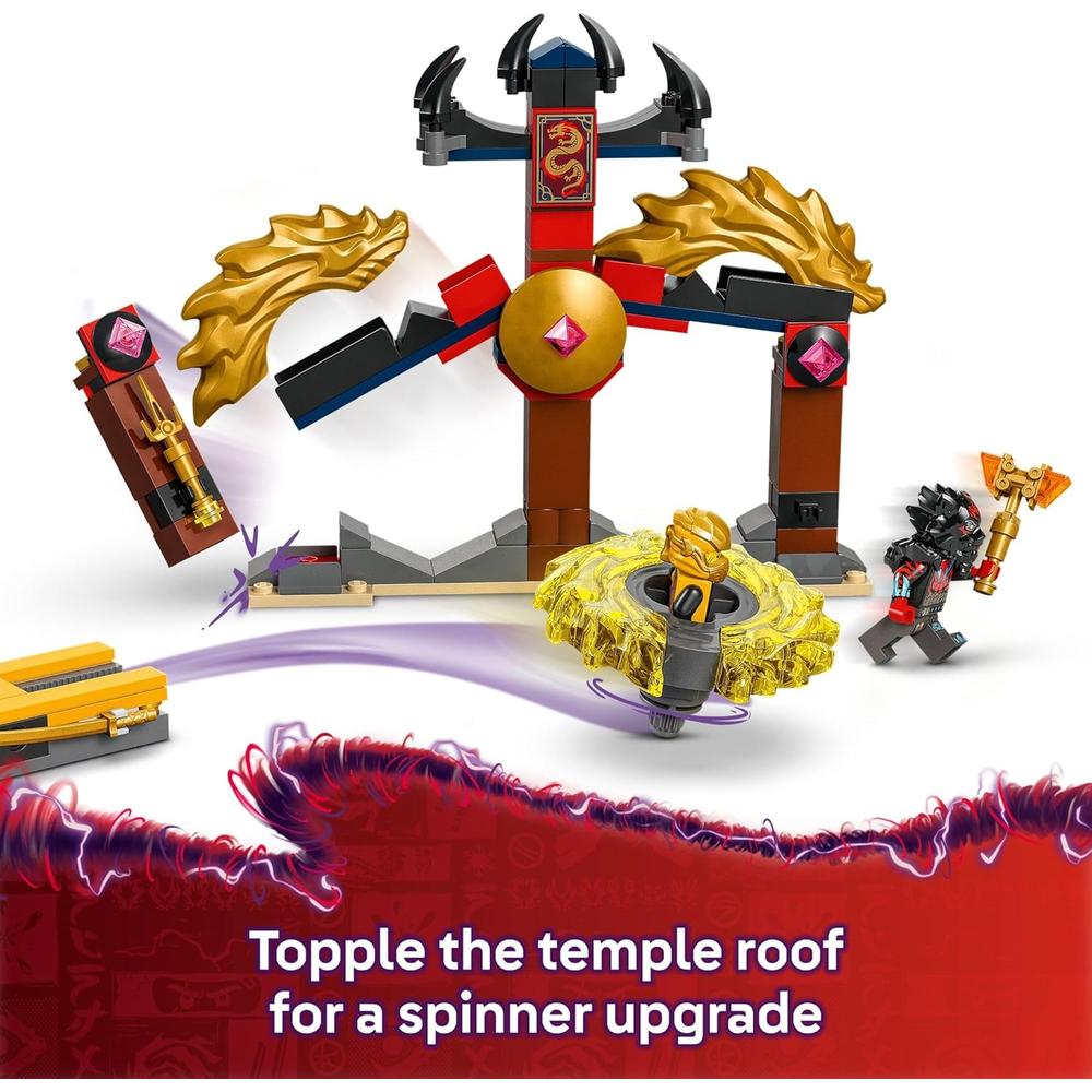 LEGO NINJAGO DRAGÓN SPINJITZU, SET DE BATALLA CON 2 MINIFIGURAS - 3