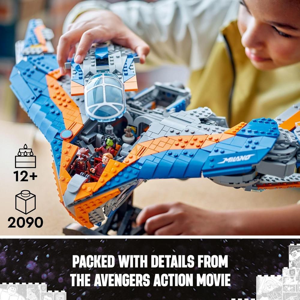 LEGO MARVEL GUARDIANES DE LA GALAXIA NAVE MILANO CON 4 MINIFIGURAS - 3