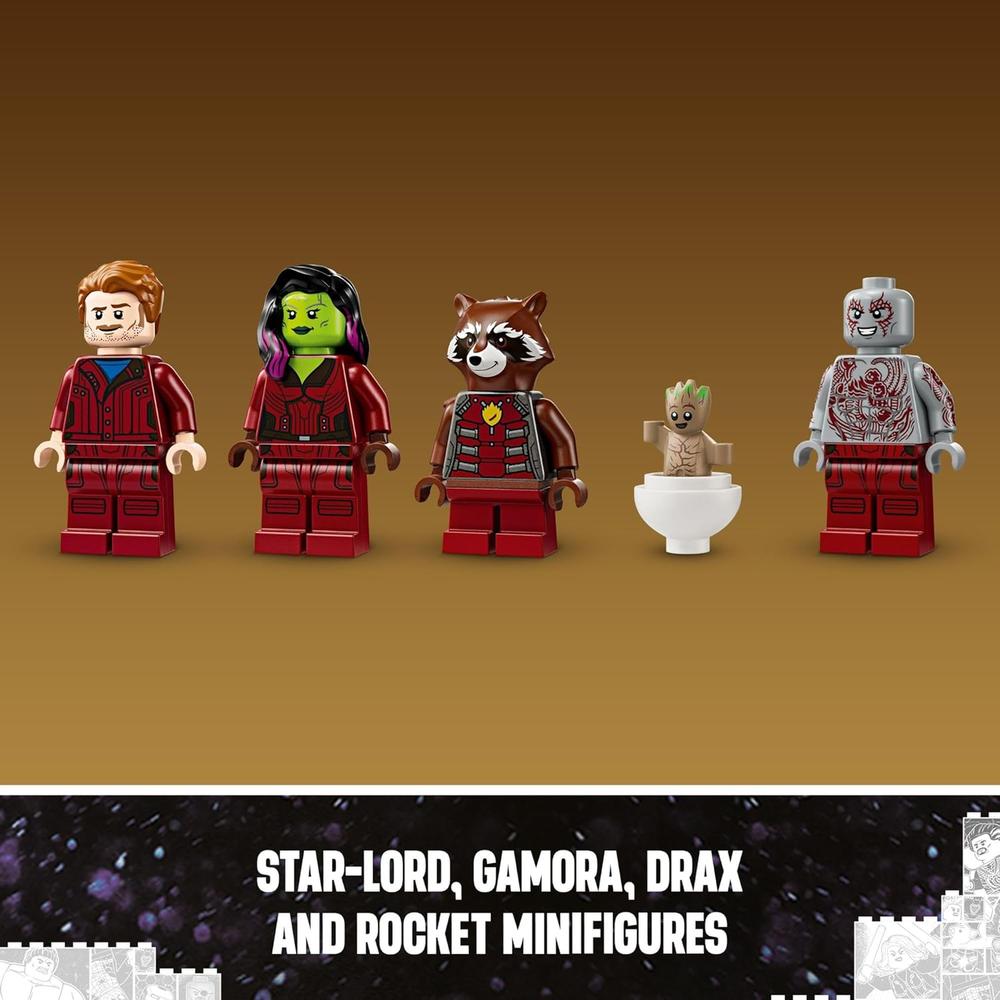 LEGO MARVEL GUARDIANES DE LA GALAXIA NAVE MILANO CON 4 MINIFIGURAS - 6